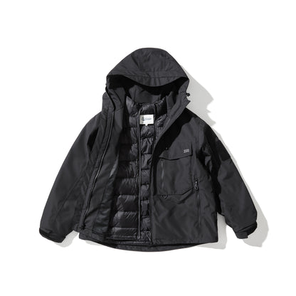 "Multiple Mountains" 3-IN-1 JACKET -  Down Jacket