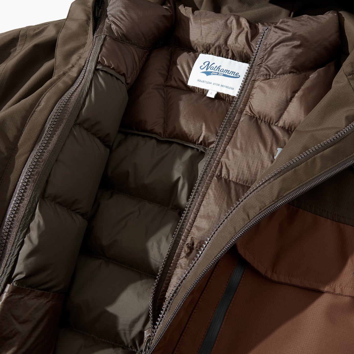 "Multiple Mountains" 3-IN-1 JACKET -  Down Jacket