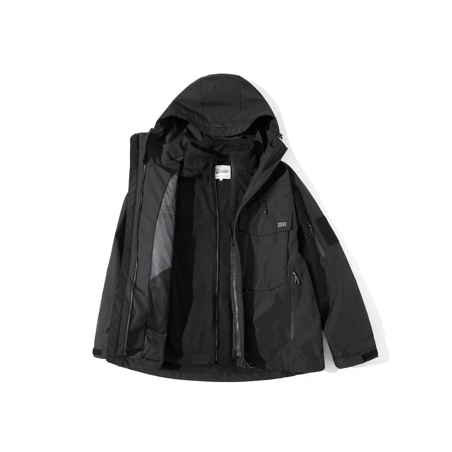 "Multiple Mountains" 3-IN-1 JACKET -  Polar Fleece Inner Jacket